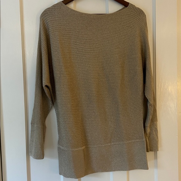 INC Metallic Knit Top XS - Picture 5 of 9